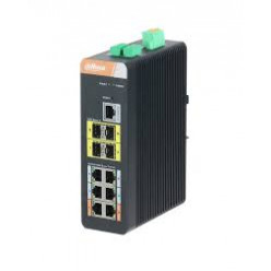 DH-PFS4410-6GT-DP 6-портовий керований комутатор з 6 РоЕ портами