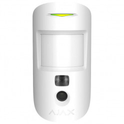 Ajax MotionCam Outdoor (PhOD) Jeweller (8EU) white бездротовий оповіщувач руху з камерою