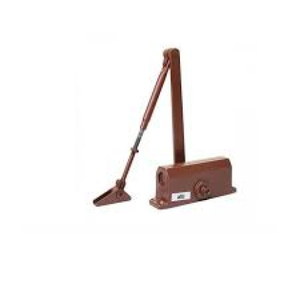 Дотягувач дверей Atis DC-602 OH brown з важільною передачею